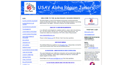 Desktop Screenshot of aloharegionjuniors.org